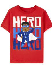 Baby And Toddler Boys Hero Graphic Tee