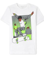 Boys Skateboard Graphic Tee