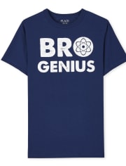 T-shirt graphique Bro Genius pour garçon