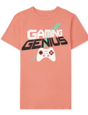 Boys Gaming Genius Graphic Tee