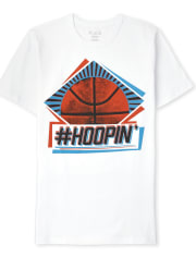Boys Basketball Graphic Tee