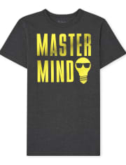 Boys Master Mind Graphic Tee