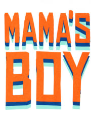 Baby And Toddler Boys Mama's Boy Graphic Tee