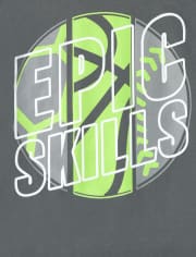 Camiseta gráfica Epic Skills para niños