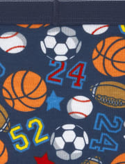 Calzoncillos deportivos para niños pequeños, paquete de 7