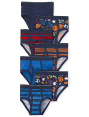 Toddler Boy Sports Briefs 7-Pack  The Children's Place - MULTI CLR