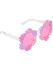 Toddler Girls Flower Sunglasses