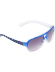 Lunettes de soleil aviateur tie-dye pour tout-petit garçon