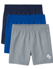Toddler Boys Shorts 3-Pack