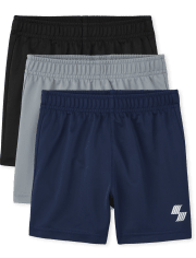 Baby And Toddler Boys Shorts 3-Pack