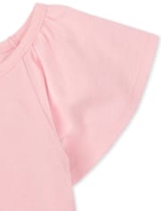 Haut noué sur le devant pour fille