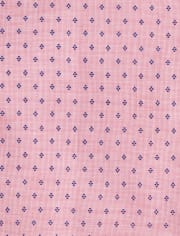 Baby And Toddler Boys Print Poplin Button Up Shirt