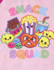 Girls Snacks Pajamas