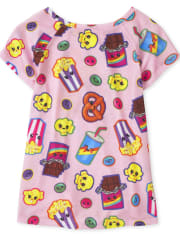 Girls Snacks Pajamas