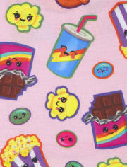 Girls Snacks Pajamas