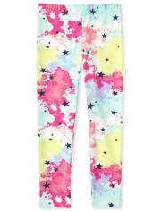 Girls Print Leggings