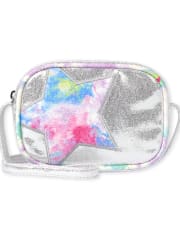 Girls Iridescent Star Bag