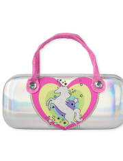 Girls Holographic Unicorn Sunglasses Case