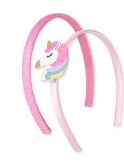 Toddler Girls Unicorn Headband 2-Pack
