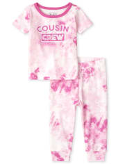 Baby And Toddler Girls Cousin Crew Snug Fit Cotton Pajamas