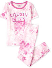 Girls Cousin Crew Snug Fit Cotton Pajamas