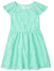 Vestido de encaje para niñas