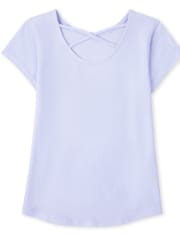 Girls Graphic Cross Back Top
