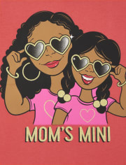 Girls Mom's Mini Graphic Tee