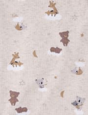 Unisex Baby Bear Blanket 3-Piece Set