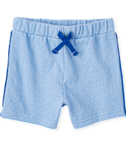 Baby And Toddler Boys Piped French Terry Shorts