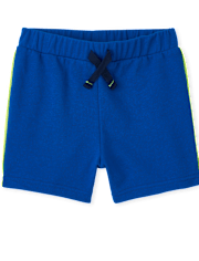 Baby And Toddler Boys Piped French Terry Shorts