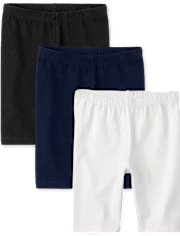 Pack de 3 shorts de ciclista Mix and Match para niñas