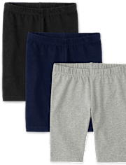 Pack de 3 shorts de ciclista Mix and Match para niñas