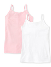 Camisola básica para niñas, paquete de 2