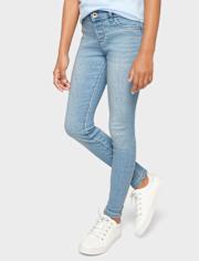 Girls Knit Denim Jeggings - Plus