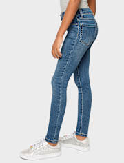 Jegging Denim Jeggings tricoté Fille - Plus