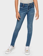 Jegging Denim Jeggings tricoté Fille - Plus