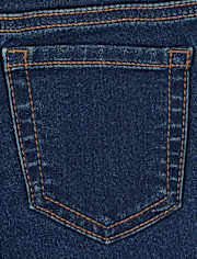 Girls Knit Denim Jeggings - Slim