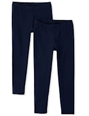 Lot de 2 Leggings pour fille - Plus