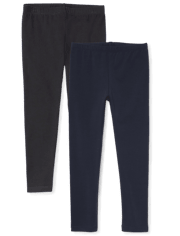 Lot de 2 Leggings pour fille - Plus