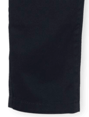 Paquete de 2 pantalones chinos elásticos de uniforme para niños