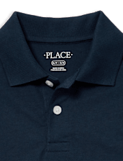 Boys Uniform Soft Jersey Polo 3-Pack