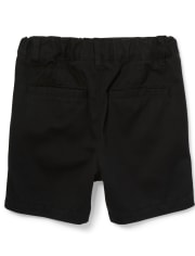 Baby And Toddler Boys Uniform Stretch Chino Shorts