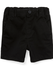 Baby and Toddler Boys Uniform Stretch Chino Shorts