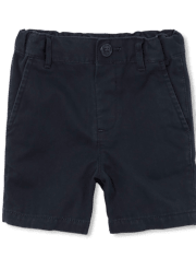 Pantalones Shortschinos elásticos de uniforme para bebés y niños pequeños
