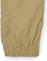 Baby And Niños pequeños Pantalones deportivos elásticos para niños, paquete de 2