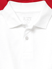 Polo de piqué de uniforme para bebés y niños pequeños, paquete de 4