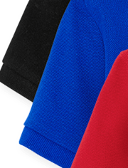 Polo de piqué de uniforme para bebés y niños pequeños, paquete de 4