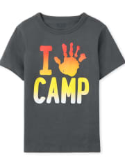 Toddler Boys Camp Graphic Tee