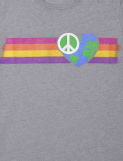 Girls Peace Graphic Tee 3-Pack